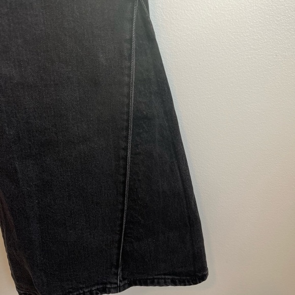 Juicy Couture Black High Rise Malibu Stretch Flare Jeans Women 24W NWOT - Picture 3 of 6